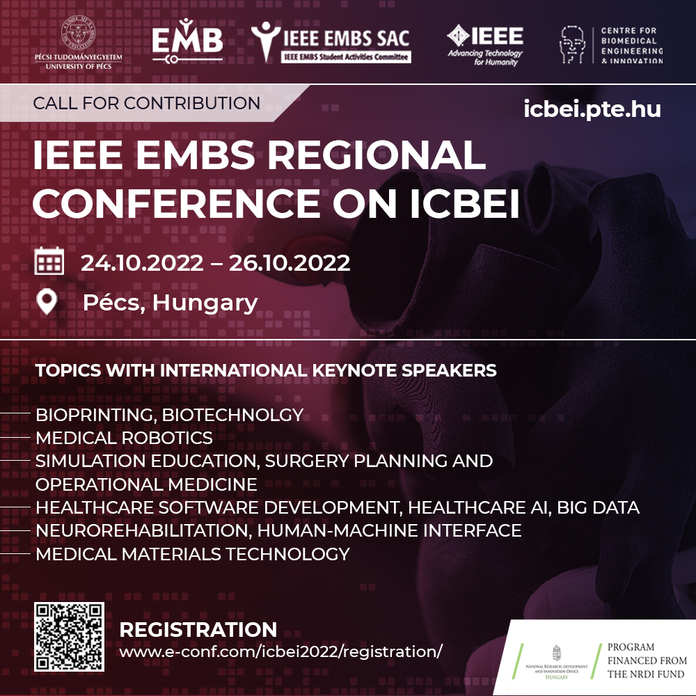 ICBEI BIOENGINEERING INNOVATION CONFERENCE 2022